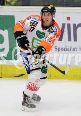 EBEL. Eishockey Bundesliga. EC VSV gegen Moser Medical Graz 99ers.  Manuel Ganahl (Graz). Villach, am 19.9.2014.
Foto: Kuess 


---
pressefotos, pressefotografie, kuess, qs, qspictures, sport, bild, bilder, bilddatenbank