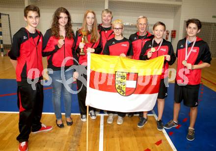 Spiele der Freundschaft. Mannschaftfoto Tischtennis. Arno Arthofer. Gospic, am 20.9.2014.
Foto: Kuess
---
pressefotos, pressefotografie, kuess, qs, qspictures, sport, bild, bilder, bilddatenbank