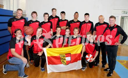 Spiele der Freundschaft. Mannschaftfoto Basketball Burschen. Arno Arthofer. Gospic, am 20.9.2014.
Foto: Kuess
---
pressefotos, pressefotografie, kuess, qs, qspictures, sport, bild, bilder, bilddatenbank