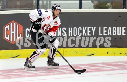 Eishockey. Champions Hockey League VSV gegen Geneve-Servette. Warm up. Christian Marti #54 (Geneve-Servette). Villach, 23.9.2014.
Foto: Kuess 
---
pressefotos, pressefotografie, kuess, qs, qspictures, sport, bild, bilder, bilddatenbank