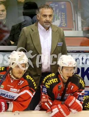 EBEL. Eishockey Bundesliga. KAC gegen EHC LIWEST Linz.   Co-Trainer Gerald Ressmann (KAC). Klagenfurt, am 25.9.2014.
Foto: Kuess 

---
pressefotos, pressefotografie, kuess, qs, qspictures, sport, bild, bilder, bilddatenbank