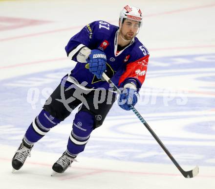 Eishockey. Champions Hockey League VSV gegen Geneve-Servette. Eric HUnter (VSV). Villach, 23.9.2014.
Foto: Kuess 
---
pressefotos, pressefotografie, kuess, qs, qspictures, sport, bild, bilder, bilddatenbank