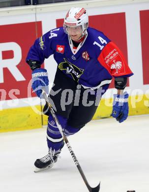 Eishockey. Champions Hockey League VSV gegen Geneve-Servette. Philipp Siutz (VSV). Villach, 23.9.2014.
Foto: Kuess 
---
pressefotos, pressefotografie, kuess, qs, qspictures, sport, bild, bilder, bilddatenbank