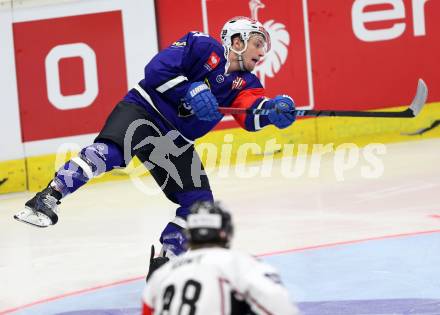 Eishockey. Champions Hockey League VSV gegen Geneve-Servette. Patrick Platzer (VSV). Villach, 23.9.2014.
Foto: Kuess 
---
pressefotos, pressefotografie, kuess, qs, qspictures, sport, bild, bilder, bilddatenbank