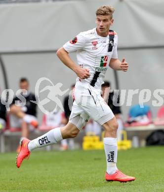 Fussball Bundesliga. RZ Pellets WAC gegen FC Red Bull Salzburg. Tadej Trdina (WAC). Klagenfurt, am 14.9.2014.
Foto: Kuess

---
pressefotos, pressefotografie, kuess, qs, qspictures, sport, bild, bilder, bilddatenbank