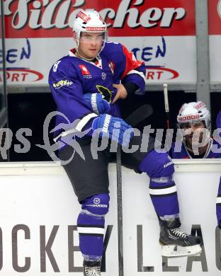 Eishockey. Champions Hockey League VSV gegen Geneve-Servette. Ruslan Gelfanov (VSV). Villach, 23.9.2014.
Foto: Kuess 
---
pressefotos, pressefotografie, kuess, qs, qspictures, sport, bild, bilder, bilddatenbank