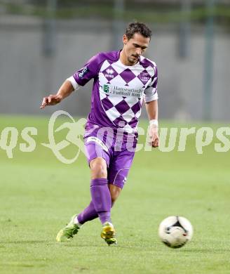 Fussball Regionalliga. SK Austria Klagenfurt gegen Voecklamarkt. Manuel Wallner (Austria Klagenfurt). Klagenfurt, 26.9.2014.
Foto: Kuess
---
pressefotos, pressefotografie, kuess, qs, qspictures, sport, bild, bilder, bilddatenbank