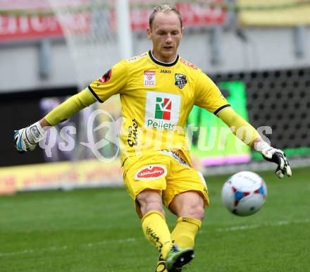 Fussball Bundesliga. RZ Pellets WAC gegen FC Red Bull Salzburg. Alexander Kofler (WAC). Klagenfurt, am 14.9.2014.
Foto: Kuess

---
pressefotos, pressefotografie, kuess, qs, qspictures, sport, bild, bilder, bilddatenbank