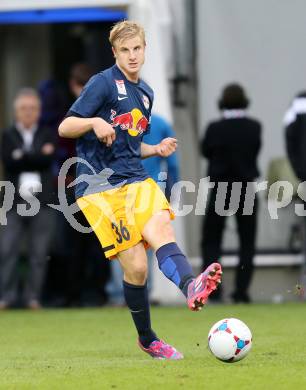 Fussball Bundesliga. RZ Pellets WAC gegen FC Red Bull Salzburg. Martin Hinteregger (Salzburg). Klagenfurt, am 14.9.2014.
Foto: Kuess

---
pressefotos, pressefotografie, kuess, qs, qspictures, sport, bild, bilder, bilddatenbank