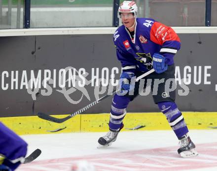 Eishockey. Champions Hockey League VSV gegen Geneve-Servette. Geoff Waugh (VSV). Villach, 23.9.2014.
Foto: Kuess 
---
pressefotos, pressefotografie, kuess, qs, qspictures, sport, bild, bilder, bilddatenbank