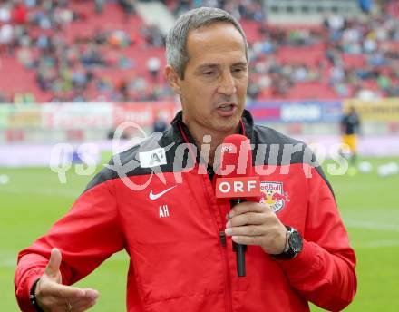 Fussball Bundesliga. RZ Pellets WAC gegen FC Red Bull Salzburg. Trainer Adi Huetter (Salzburg). Klagenfurt, am 14.9.2014.
Foto: Kuess

---
pressefotos, pressefotografie, kuess, qs, qspictures, sport, bild, bilder, bilddatenbank