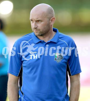 Fussball Regionalliga. RZ Pelets WAC Amateure gegen Vorwaerts Steyr.  Trainer Harald Tatschl (WAC). Wolfsberg, am 28.9.2014.
Foto: Kuess
---
pressefotos, pressefotografie, kuess, qs, qspictures, sport, bild, bilder, bilddatenbank