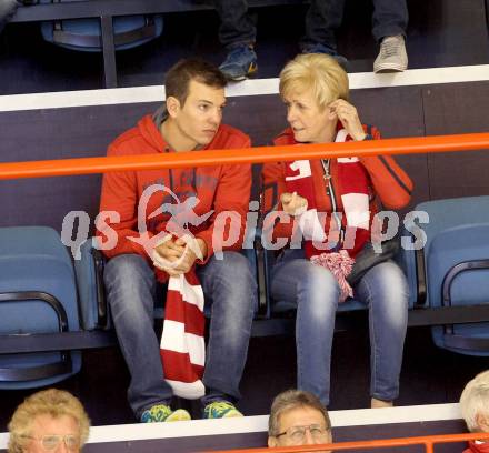 EBEL. Eishockey Bundesliga. KAC gegen Moser Medical Graz 99ers. Markus Salcher. Klagenfurt, am 28.9.2014.
Foto: Kuess 

---
pressefotos, pressefotografie, kuess, qs, qspictures, sport, bild, bilder, bilddatenbank