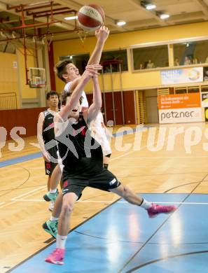 Basketball 2. Bundesliga. Woerthersee Piraten gegen Mistelbach Mustangs. Michael Diesner  (Mustangs). Klagenfurt, am 4.10.2014.
Foto: Kuess
---
pressefotos, pressefotografie, kuess, qs, qspictures, sport, bild, bilder, bilddatenbank