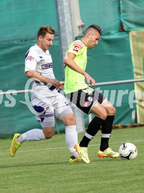 Fussball. Regionalliga. SAK gegen Sturm Graz Amateure. Darijo Biscan (SAK), Erman Bevab (Graz). Klagenfurt, 4.10.2014.
Foto: Kuess
---
pressefotos, pressefotografie, kuess, qs, qspictures, sport, bild, bilder, bilddatenbank