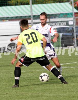 Fussball. Regionalliga. SAK gegen Sturm Graz Amateure. Marjan Kropiunik (SAK), Ervin Bevab (Graz). Klagenfurt, 4.10.2014.
Foto: Kuess
---
pressefotos, pressefotografie, kuess, qs, qspictures, sport, bild, bilder, bilddatenbank