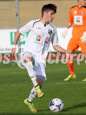 Fussball Regionalliga. RZ Pellets WAC Amateure gegen SK Austria Klagenfurt. Sandro Widni (WAC). Wolfsberg, am 5.10.2014.
Foto: Kuess
---
pressefotos, pressefotografie, kuess, qs, qspictures, sport, bild, bilder, bilddatenbank