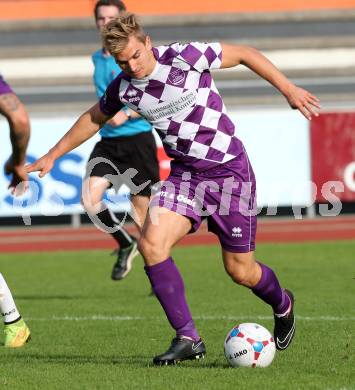 Fussball Regionalliga. RZ Pellets WAC Amateure gegen SK Austria Klagenfurt. Peter Pucker (Austria Klagenfurt). Wolfsberg, am 5.10.2014.
Foto: Kuess
---
pressefotos, pressefotografie, kuess, qs, qspictures, sport, bild, bilder, bilddatenbank