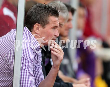 Fussball Regionalliga. RZ Pellets WAC Amateure gegen SK Austria Klagenfurt. Trainer Manfred Bender (Austria Klagenfurt). Wolfsberg, am 5.10.2014.
Foto: Kuess
---
pressefotos, pressefotografie, kuess, qs, qspictures, sport, bild, bilder, bilddatenbank