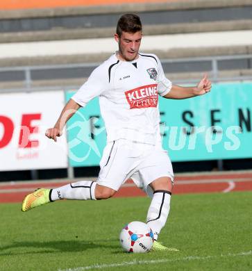 Fussball Regionalliga. RZ Pellets WAC Amateure gegen SK Austria Klagenfurt. Stefan Schwendinger (WAC). Wolfsberg, am 5.10.2014.
Foto: Kuess
---
pressefotos, pressefotografie, kuess, qs, qspictures, sport, bild, bilder, bilddatenbank