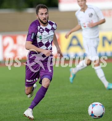 Fussball Regionalliga. RZ Pellets WAC Amateure gegen SK Austria Klagenfurt. Ali Hamdemir (Austria Klagenfurt). Wolfsberg, am 5.10.2014.
Foto: Kuess
---
pressefotos, pressefotografie, kuess, qs, qspictures, sport, bild, bilder, bilddatenbank