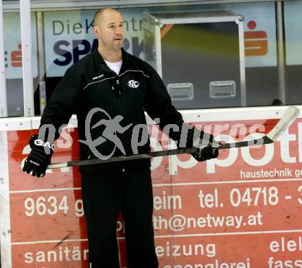 EBEL. Eishockey Bundesliga. Training KAC. Co-Trainer Ryan Foster. Klagenfurt, am 7.10.2014.
Foto: Kuess
---
pressefotos, pressefotografie, kuess, qs, qspictures, sport, bild, bilder, bilddatenbank