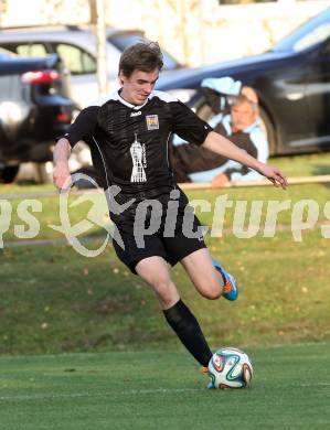 Fussball. 1. Klasse B2. Fuernitz gegen Keutschach. Philipp Wallenko (Keutschach).  Fuernitz, 4.10.2014.
Foto: Kuess
---
pressefotos, pressefotografie, kuess, qs, qspictures, sport, bild, bilder, bilddatenbank