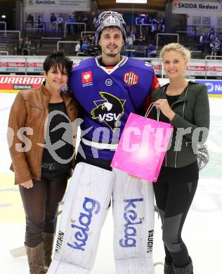 Eishockey. Champions Hockey League VSV gegen Froelunda Gothenburg. Thomas Hoeneckl (VSV). Villach, 7.10.2014.
Foto: Kuess 
---
pressefotos, pressefotografie, kuess, qs, qspictures, sport, bild, bilder, bilddatenbank