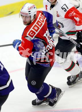 Eishockey. Champions Hockey League VSV gegen Froelunda Gothenburg. Francois Fortier #15 (VSV). Villach, 7.10.2014.
Foto: Kuess 
---
pressefotos, pressefotografie, kuess, qs, qspictures, sport, bild, bilder, bilddatenbank