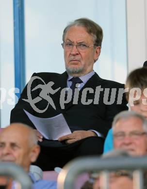 Fussball. Freundschaftsspiel. RZ Pellets WAC gegen Udinese Calcio. Praesident Gianpaolo Pozzo (Udinese). Villach, 10.10.2014.
Foto: Kuess
---
pressefotos, pressefotografie, kuess, qs, qspictures, sport, bild, bilder, bilddatenbank