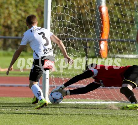 Fussball. Freundschaftsspiel. RZ Pellets WAC gegen Udinese Calcio. Manuel Kerhe (WAC), Ivan Kelava (Udinese). Villach, 10.10.2014.
Foto: Kuess
---
pressefotos, pressefotografie, kuess, qs, qspictures, sport, bild, bilder, bilddatenbank