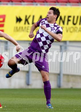 Fussball Regionalliga. SK Austria Klagenfurt gegen Vorwaerts Steyr. Bernd Kager (Austria Klagenfurt). Klagenfurt, 11.10.2014.
Foto: Kuess
---
pressefotos, pressefotografie, kuess, qs, qspictures, sport, bild, bilder, bilddatenbank