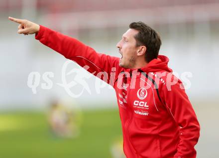 Fussball Regionalliga. SK Austria Klagenfurt gegen Vorwaerts Steyr. Trainer Marcel Ketelaer (Vorwaerts Steyr). Klagenfurt, 11.10.2014.
Foto: Kuess
---
pressefotos, pressefotografie, kuess, qs, qspictures, sport, bild, bilder, bilddatenbank