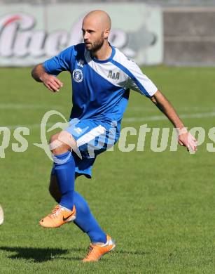 Fussball Kaerntner Liga. Annabichler SV ASV gegen Treibach. Stephan Mathias Stueckler (ASV). Klagenfurt, am 12.10.2014.
Foto: Kuess
---
pressefotos, pressefotografie, kuess, qs, qspictures, sport, bild, bilder, bilddatenbank