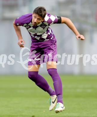 Fussball Regionalliga. SK Austria Klagenfurt gegen Vorwaerts Steyr. Marko Dusak (Austria Klagenfurt). Klagenfurt, 11.10.2014.
Foto: Kuess
---
pressefotos, pressefotografie, kuess, qs, qspictures, sport, bild, bilder, bilddatenbank