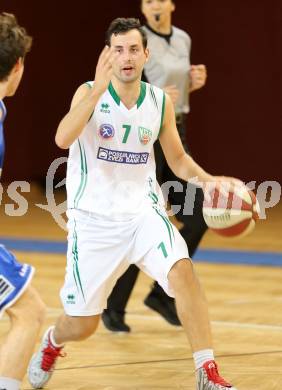 Basketball 2. Bundesliga. KOS Celovec gegen BBU Salzburg. Rok Papic (KOS). Klagenfurt, 11.10.2014.
Foto: Kuess
---
pressefotos, pressefotografie, kuess, qs, qspictures, sport, bild, bilder, bilddatenbank