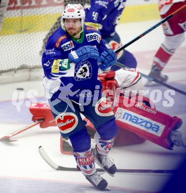 EBEL. Eishockey Bundesliga. EC VSV gegen KAC. Torjubel Benjamin Petrik (VSV). Villach, am 12.10.2014.
Foto: Kuess 


---
pressefotos, pressefotografie, kuess, qs, qspictures, sport, bild, bilder, bilddatenbank