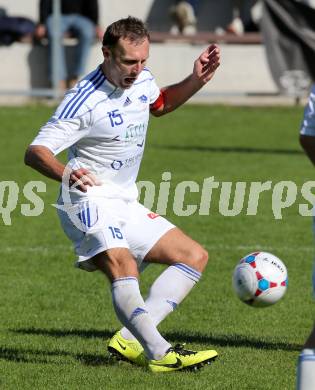 Fussball Kaerntner Liga. Annabichler SV ASV gegen Treibach. Georg Harding (Treibach) . Klagenfurt, am 12.10.2014.
Foto: Kuess
---
pressefotos, pressefotografie, kuess, qs, qspictures, sport, bild, bilder, bilddatenbank