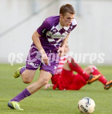 Fussball Regionalliga. SK Austria Klagenfurt gegen Vorwaerts Steyr. Patrik Eler (Austria Klagenfurt). Klagenfurt, 11.10.2014.
Foto: Kuess
---
pressefotos, pressefotografie, kuess, qs, qspictures, sport, bild, bilder, bilddatenbank