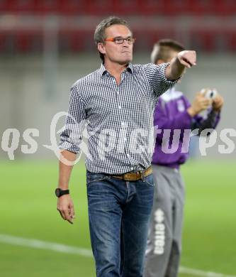 Fussball Regionalliga. SK Austria Klagenfurt gegen BW Linz. Trainer manfred Bender (Austria Klagenfurt). Klagenfurt, am 17.10.2014.
Foto: Kuess
---
pressefotos, pressefotografie, kuess, qs, qspictures, sport, bild, bilder, bilddatenbank