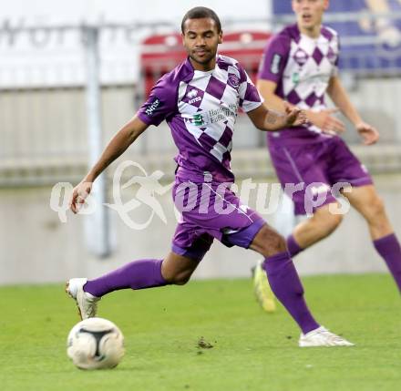 Fussball Regionalliga. SK Austria Klagenfurt gegen BW Linz. Tyroe Marcel Mc Cargo (Austria Klagenfurt). Klagenfurt, am 17.10.2014.
Foto: Kuess
---
pressefotos, pressefotografie, kuess, qs, qspictures, sport, bild, bilder, bilddatenbank