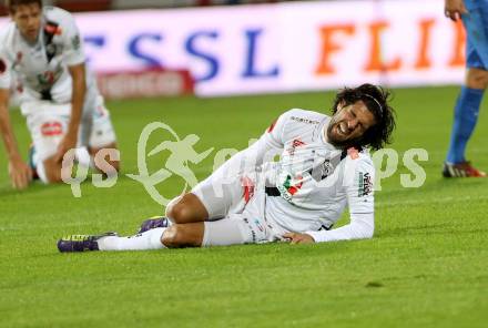 Fussball Bundesliga. RZ Pellets WAC gegen SV Scholz Groedig. Jacobo Ynclan Pajares (WAC). Wolfsberg, am 18.10.2014.
Foto: Kuess

---
pressefotos, pressefotografie, kuess, qs, qspictures, sport, bild, bilder, bilddatenbank