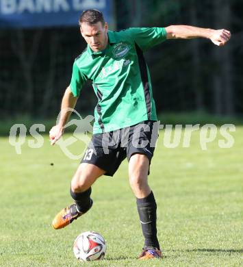 Fussball Unterliga Ost. DSG Sele Zell gegen Ulrichsberg.  Josef Walter Hasler (Ulrichsberg). Zell, am 19.10.2014.
Foto: Kuess
---
pressefotos, pressefotografie, kuess, qs, qspictures, sport, bild, bilder, bilddatenbank