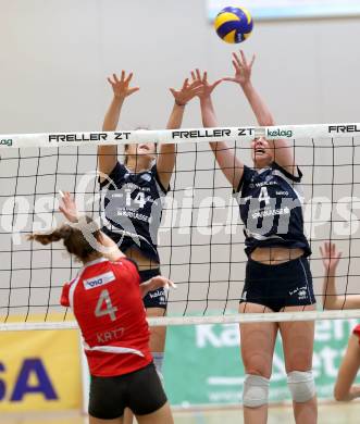 Volleyball MEL, MEVZA. ATSC Wildcats gegen SVS Post. Marija Milosavljevic, Sabrina Mueller (Wildcats). Klagenfurt, 18.10.2014.
Foto: Kuess
---
pressefotos, pressefotografie, kuess, qs, qspictures, sport, bild, bilder, bilddatenbank