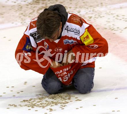 EBEL. Eishockey Bundesliga. KAC gegen HC Orli Znojmo.  Kac Fans, Dash for Cash (KAC). Klagenfurt, am 24.10.2014.
Foto: Kuess 

---
pressefotos, pressefotografie, kuess, qs, qspictures, sport, bild, bilder, bilddatenbank