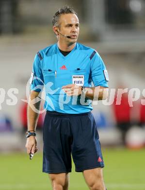 Fussball Bundesliga. RZ Pellets WAC gegen Cashpoint SCR Altach. Schiedsrichter Rene Eisner. Wolfsberg, am 25.10.2014.
Foto: Kuess

---
pressefotos, pressefotografie, kuess, qs, qspictures, sport, bild, bilder, bilddatenbank