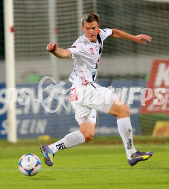 Fussball Bundesliga. RZ Pellets WAC gegen Cashpoint SCR Altach. Daniel Drescher (WAC). Wolfsberg, am 25.10.2014.
Foto: Kuess

---
pressefotos, pressefotografie, kuess, qs, qspictures, sport, bild, bilder, bilddatenbank