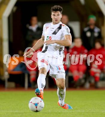 Fussball Bundesliga. RZ Pellets WAC gegen Cashpoint SCR Altach. Roland Putsche (WAC). Wolfsberg, am 25.10.2014.
Foto: Kuess

---
pressefotos, pressefotografie, kuess, qs, qspictures, sport, bild, bilder, bilddatenbank