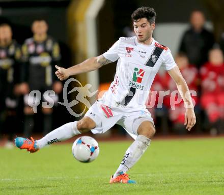 Fussball Bundesliga. RZ Pellets WAC gegen Cashpoint SCR Altach. Roland Putsche (WAC). Wolfsberg, am 25.10.2014.
Foto: Kuess

---
pressefotos, pressefotografie, kuess, qs, qspictures, sport, bild, bilder, bilddatenbank