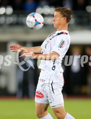 Fussball Bundesliga. RZ Pellets WAC gegen Cashpoint SCR Altach. Daniel Drescher (WAC). Wolfsberg, am 25.10.2014.
Foto: Kuess

---
pressefotos, pressefotografie, kuess, qs, qspictures, sport, bild, bilder, bilddatenbank